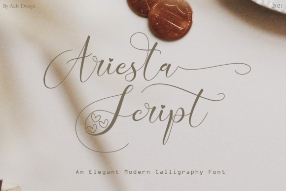 Ariesta Script: A Luxurious Typographic Asset