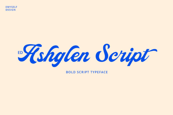 Ashglen Script: A Timeless Font for Personalized Design