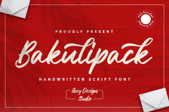 Bakulipack Script: A Playful Font That Elevates Creativity in the Digital Age