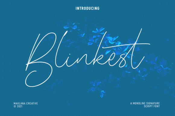 Blinkest Script: A Handwritten Touch in a Digital World