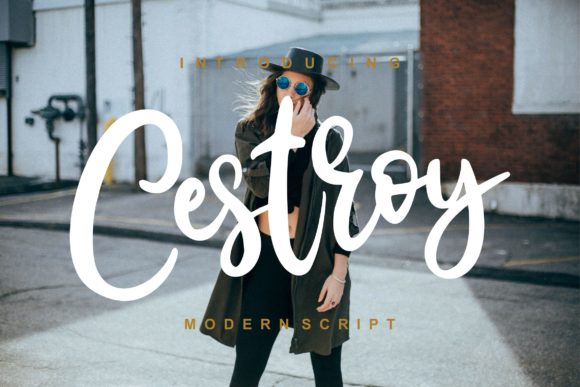 Cestroy Script: A Timeless Handwritten Font for Creative Projects