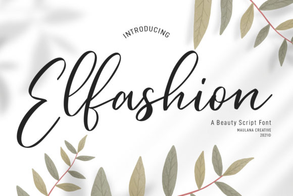 Elfashion Beauty Script: A Timeless Choice for Elegant Design
