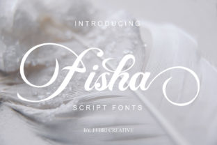 Fisha Script: A Luxurious Handwritten Font for Bold Design