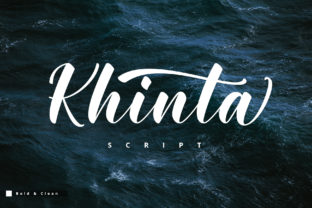 Khinta Script: A Handwritten Font with a Personal Touch