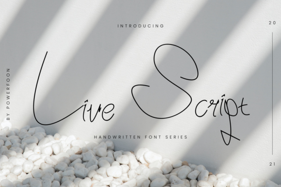 Live Script: A Graceful Font for Elegant Design Projects