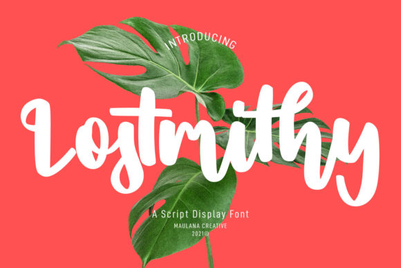 Lostmithy Script: A Thick, Trendy Handwritten Font for Design Projects