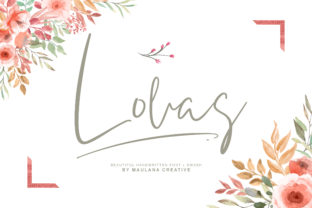 Lovas Script: A Handwritten Font for Creative Expression