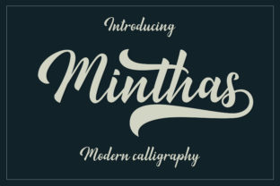 Minthas Script: A Bold and Practical Font for Creative and Professional Workflows