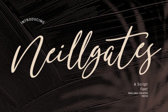 Neillgates Script: A Timeless Font for Modern Design