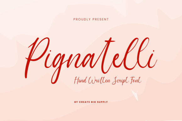 Pignatelli Script: A Timeless Handwritten Font for Modern Design