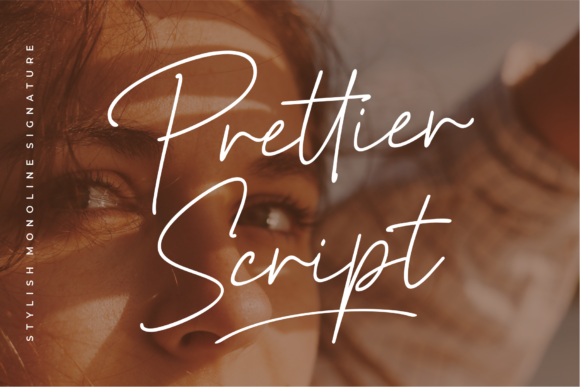 Prettier Script: A Graceful Font for Elegant Design Projects