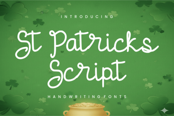 St Patricks Script: Irish Magic for Your Designs